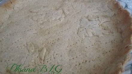 Рецепт тарта творожного с зеленью