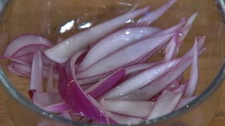 Рецепт тартина с запеченным сладким перцем и тунцом