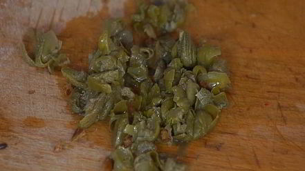 Рецепт тартина с запеченным сладким перцем и тунцом