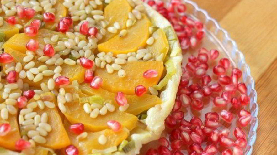 Рецепт тыквенного тарта татен