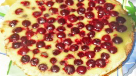 Рецепт вишневого тарта