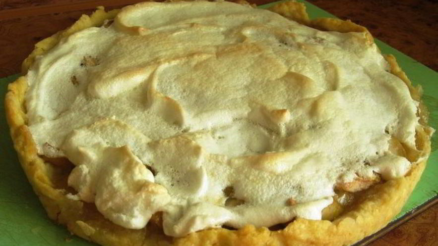 Рецепт воздушного тарта с яблоками