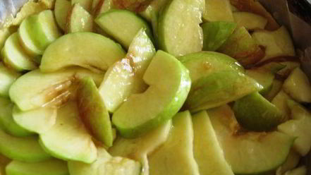 Рецепт воздушного тарта с яблоками