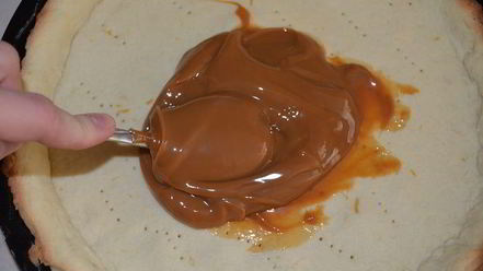 Рецепт яблочного тарта ириска