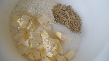 Рецепт яблочного тарта с ванильным кремом