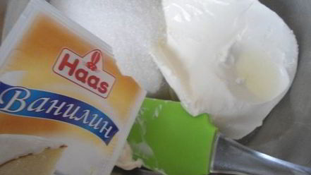 Рецепт яблочного тарта с ванильным кремом