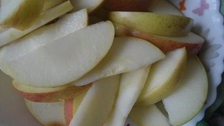 Рецепт яблочного тарта с ванильным кремом