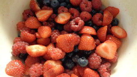 Рецепт ягодного тарта с ванильным заварным кремом