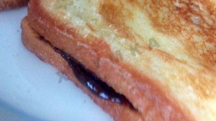 Рецепт французских тостов с фруктами и шоколадом