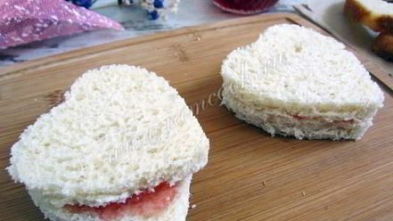 Рецепт французских тостов в виде сердца