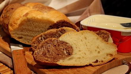 Рецепт хлеба-тоста с какао