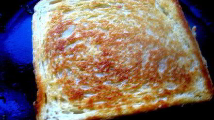 Рецепт хрустящего тоста с карамельным бананом