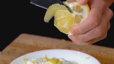 Рецепт лимонного творожка на тосте