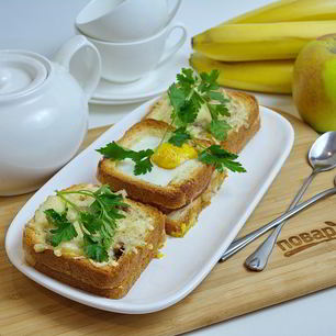 Рецепт Необычных тостов к завтраку