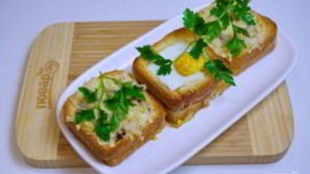 Рецепт необычных тостов к завтраку