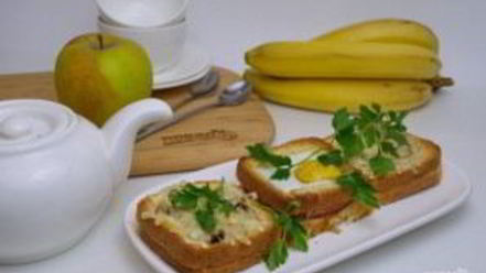 Рецепт необычных тостов к завтраку