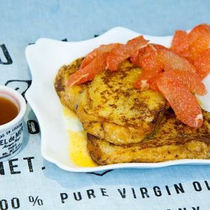 Рецепт Сладких тостов с грейпфрутом