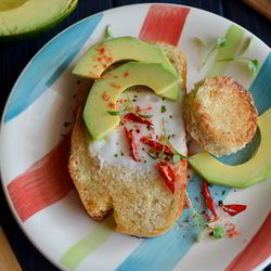 Рецепт Тоста с яйцом и авокадо