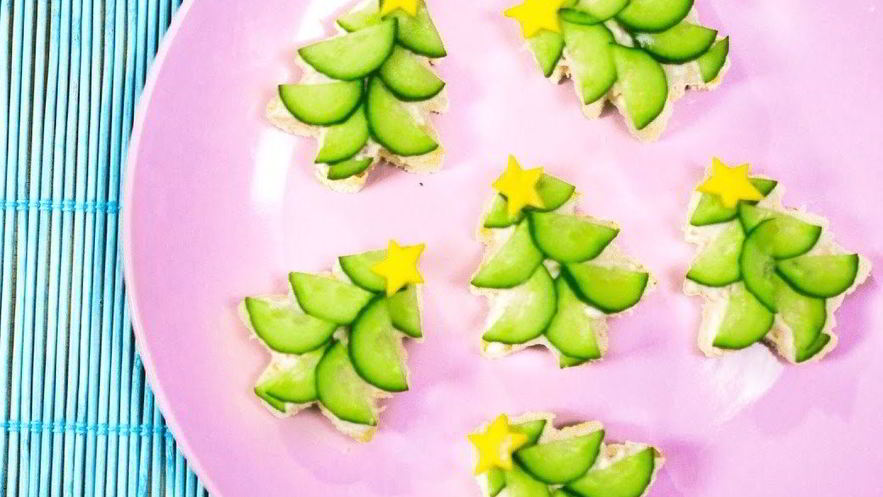 Рецепт тостов елочки