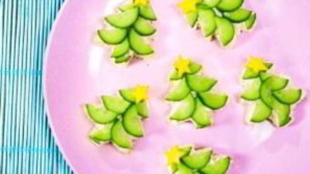 Рецепт тостов елочки