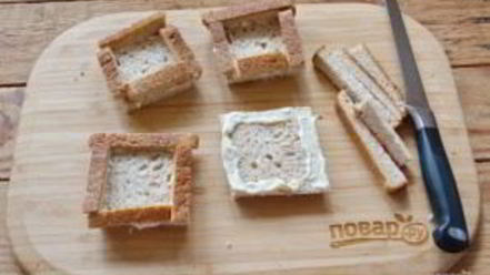 Рецепт тостов карбонара