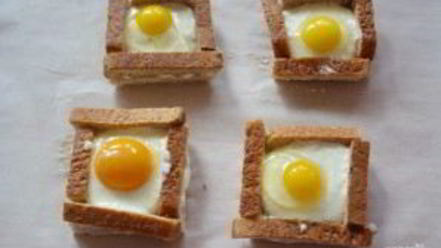 Рецепт тостов карбонара