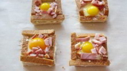 Рецепт тостов карбонара