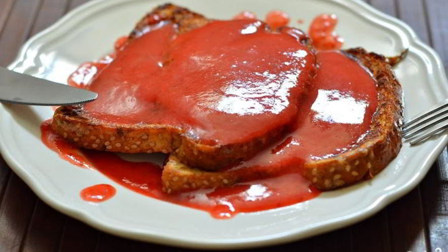 Рецепт тостов на сковороде