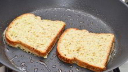 Рецепт тостов на сковороде