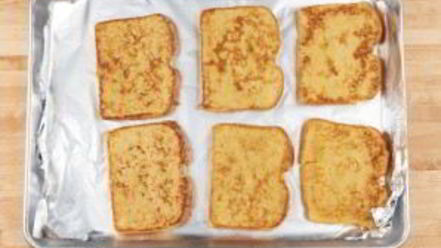 Рецепт тостов с ананасом