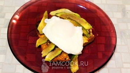 Рецепт тостов с авокадо и яйцом пашот