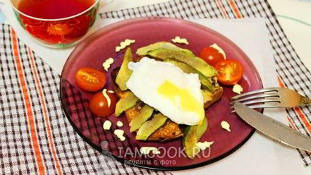 Рецепт тостов с авокадо и яйцом пашот