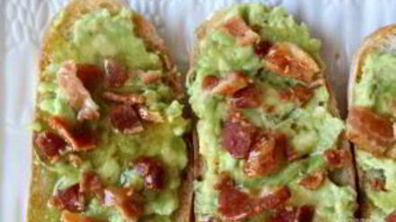 Рецепт тостов с беконом