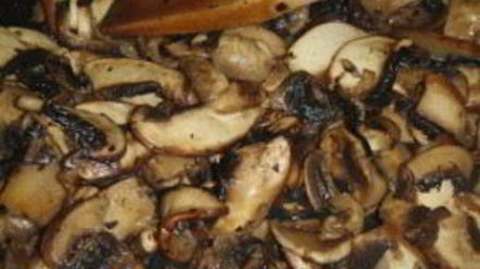 Рецепт тостов с грибами