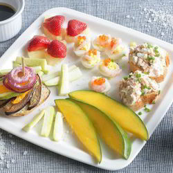 Рецепт Тостов с лососем