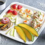 Рецепт Тостов с лососем