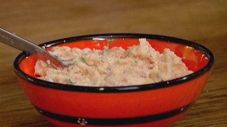 Рецепт тостов с патэ из копченой форели