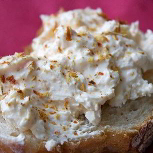 Рецепт Тостов с яблоком и творогом