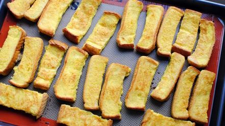 Рецепт тостов в духовке