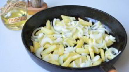 Рецепт деревенской яичницы