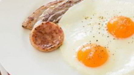 Рецепт глазуньи к завтраку