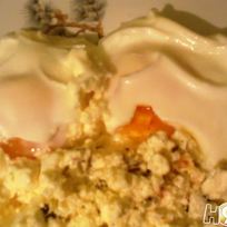 Глазунья с творогом