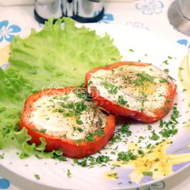 Рецепт Глазуньи в перце