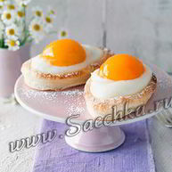 Рецепт Пирожного Яичница