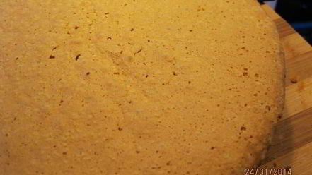 Рецепт торта яичница с персиками