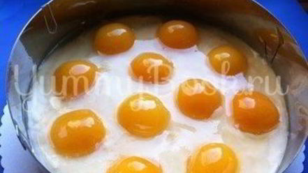 Рецепт торта яичница