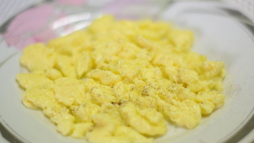 Рецепт яичницы-болтуньи