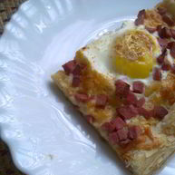 Рецепт Яичницы на слоеном тесте