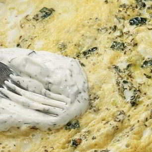 Рецепт Яичницы по-азербайджански с зеленью