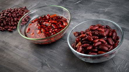 Рецепт яичницы с фасолью